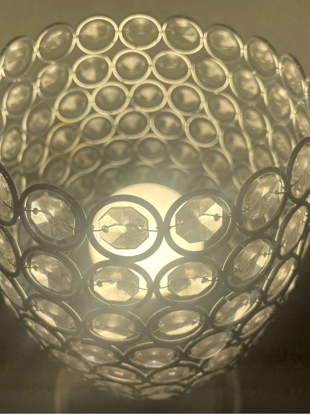 Crystal Table Lamp - Picture 3 of 3